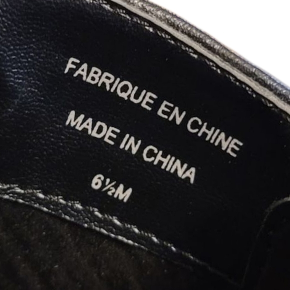 ANTHROPOLOGIE, Avec Les Fellis, Size 6.5 Zip Upp Black Leather Bootie, Euc - Picture 4 of 14